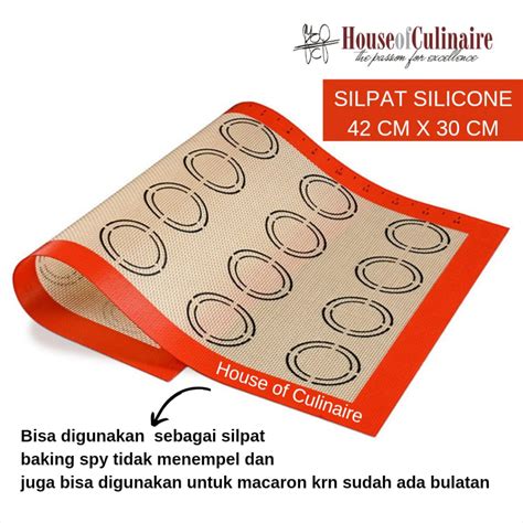 Jual Silpat Silicone Mat 42 X 30 Anti Lengket Impor Alas Baking Macaron