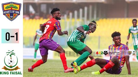 Hearts Of Oak Vs King Faisal 0 1 GPL All Goals Extended