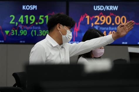 Asian Stocks Follow Wall St Lower On Economy Fears The Denver Post