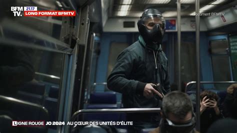 LIGNE ROUGE JO la BRI s entraîne toutes les semaines dans le métro