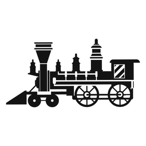 Steam Train Silhouette Vector at Vectorified.com | Collection of Steam ...