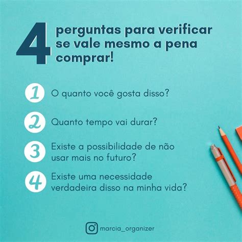 Você pensa bem antes de comprar Para evitar compras por impulso e