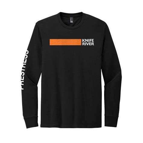 Girder Flag Cotton Poly Blend Long Sleeve Sm Dt Knife River