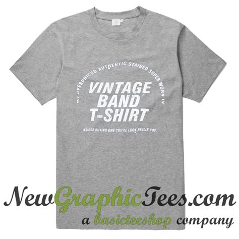 Vintage Band T Shirt