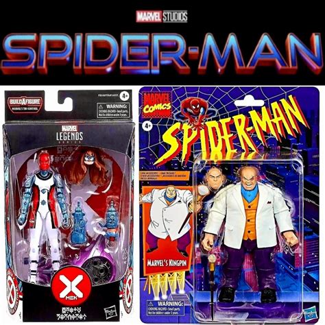 MISB Marvel Legends Spider Man Deluxe 8 Kingpin Hasbro Exclusive