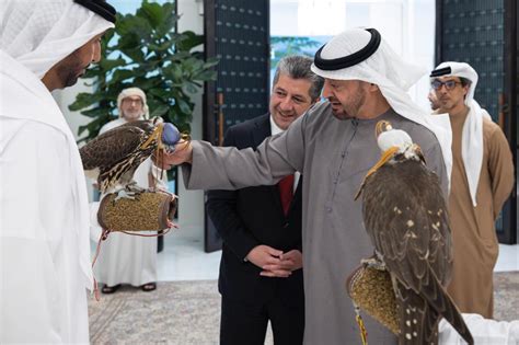 KRG Prime Minister and UAE President Meet in Abu Dhabi | Kurdistan Regional Government