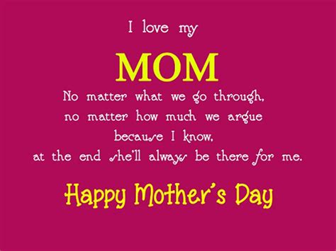 Image Result For I Love My Mom Short Mothers Day Quotes Mothers Day