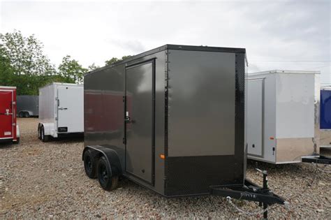 Ez Hauler X Aluminum Frame Enclosed Cargo Trailer W Ramp