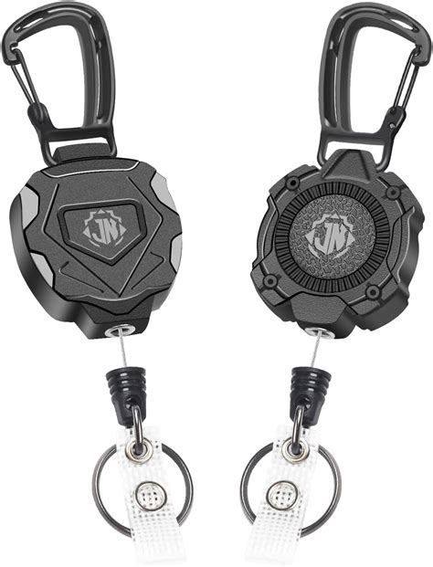 Amazon 2 Pack Retractable Keychain Heavy Duty Retractable ID