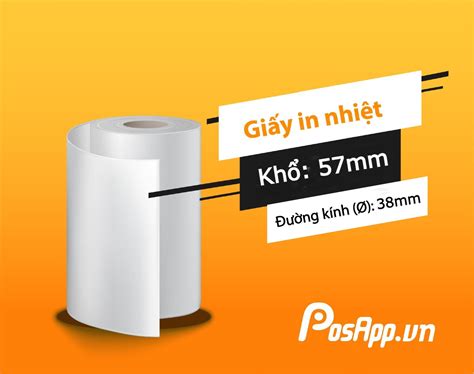 Cung Cấp Giấy In Hóa đơn Nhiệt Giấy In Bill Posapp