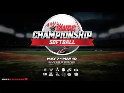 2024 SWAC Softball Tournament Bethune Cookman Vs Texas Southern YouTube