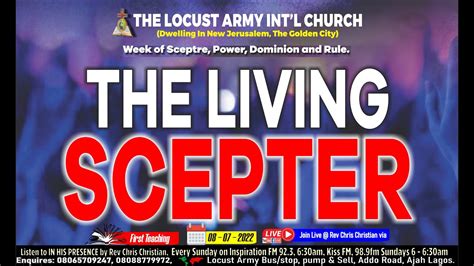 Rev Chris Christian The Living Scepter Week Of Scepter Youtube