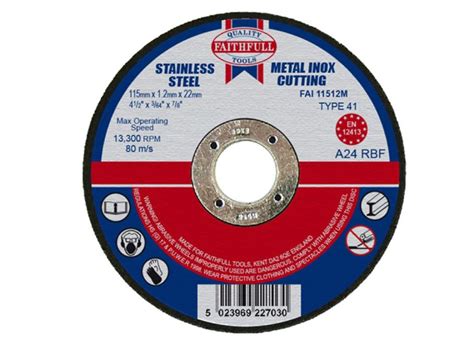 Metal Cutting Disc Tp835115 Harris And Bailey Ltd