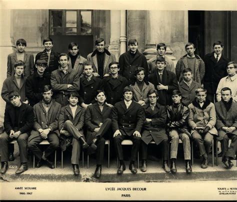 Photo De Classe 2 C4 De 1966 Lycée Jacques Decour Copains Davant