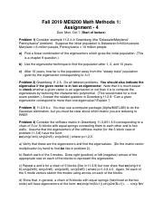 Hw Pdf Fall Me Math Methods Assignment Due Mon Oct