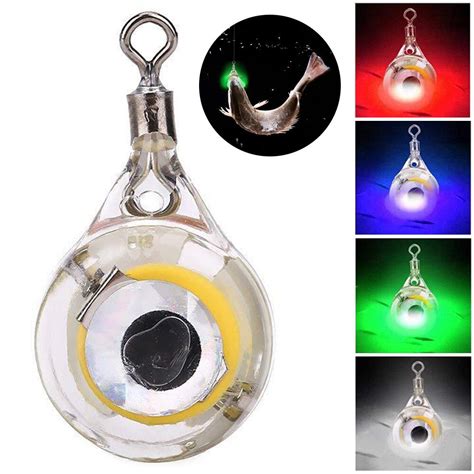 Underwater Fishing Lure Light Luminous Fishing Bait Fish Attraction