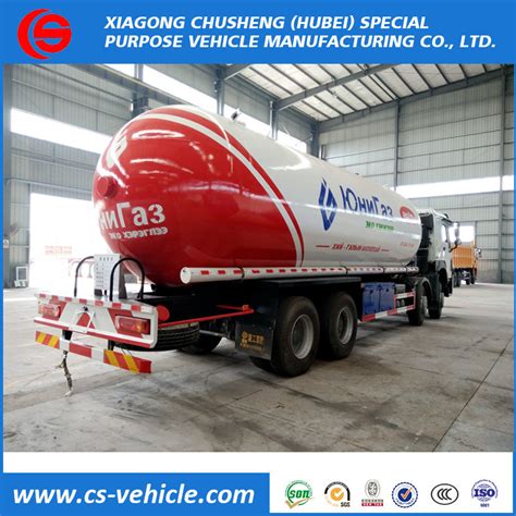 10000l 35000l Lpg Tanker Truck Lpg Refilling Truck With Filling Machine