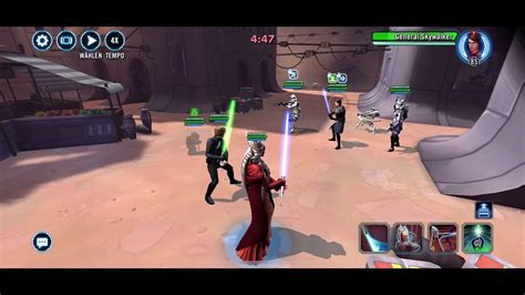 Swgoh Gac V Jedi Luke Vs Gas Youtube