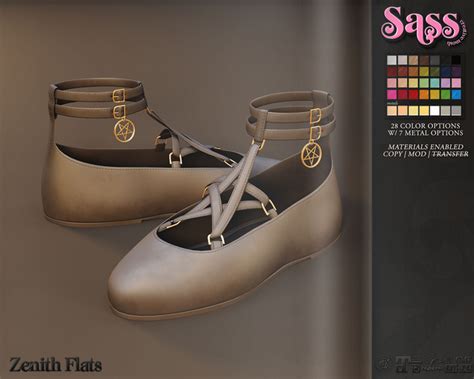 Second Life Marketplace Sass [zenith Flats] ♥genx ♥legacy ♥maitreya ♥