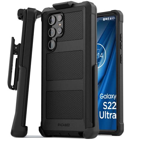 Samsung Galaxy S22 Ultra Duraclip Case With Belt Clip Holster Encased