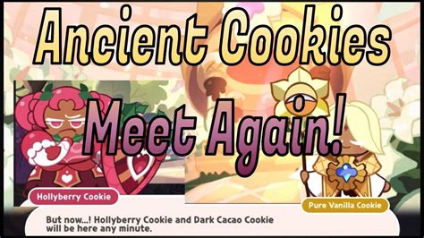 The Ancient Cookies Meet Up Once More Cookie Run Kingdom Crk Youtube