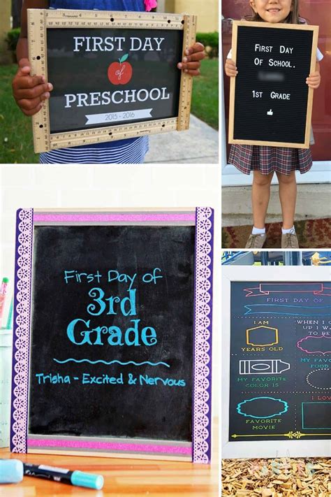 11 DIY Back to School Sign Ideas for Busy Moms