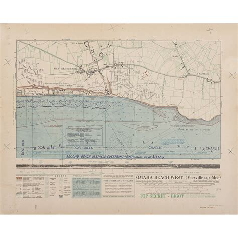 Detailed Map Of Omaha Beach