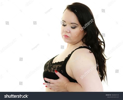 Plus Size Fat Mature Woman Wearing Stock Photo 1866804145 Shutterstock