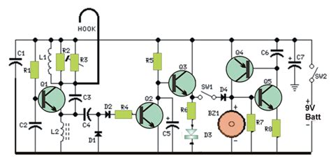 Simple Door Security Alarm Circuit