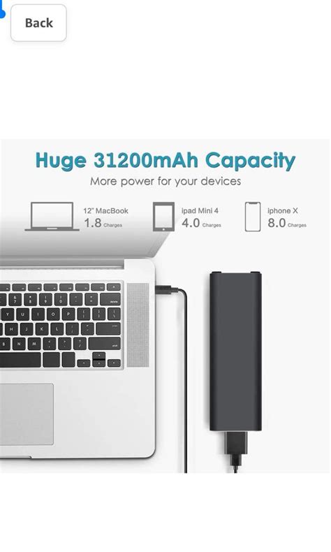 Aisung Ac Outlet Portable Laptop Power Bank Universal 31200mah 100w