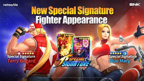 The King Of Fighters Allstar Receives New Special Signature Fighters