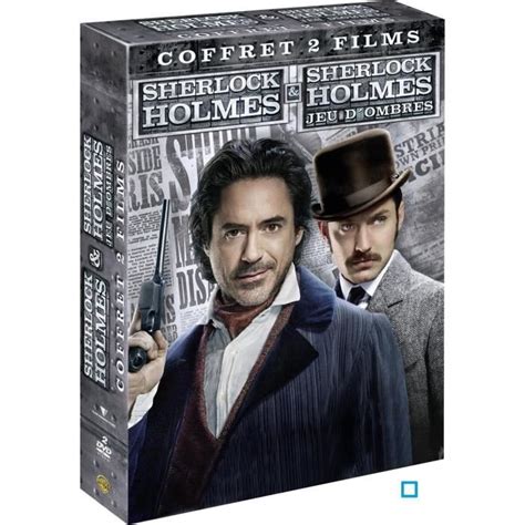 Dvd Coffret Sherlock Holmes Et En Dvd Film Pas Cher Cdiscount