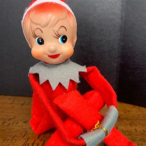 Vintage Elf On The Shelf Made In Japan Etsy