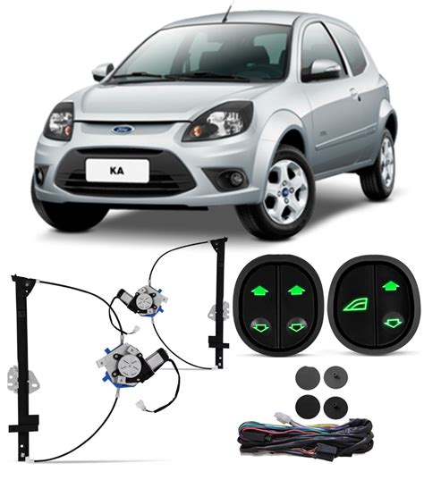 Kit Vidro Eletrico Ford Ka 2008 09 10 11 12 2014 Simples R 252 00 Em