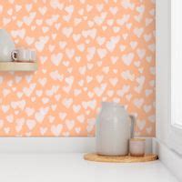 Peach Fuzz Pantone Color Of The Year Wallpaper Spoonflower