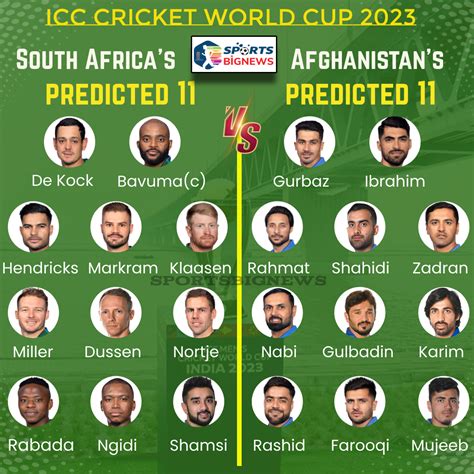 Cricket World Cup Sa Vs Afg Dream Free Live Stream Sports