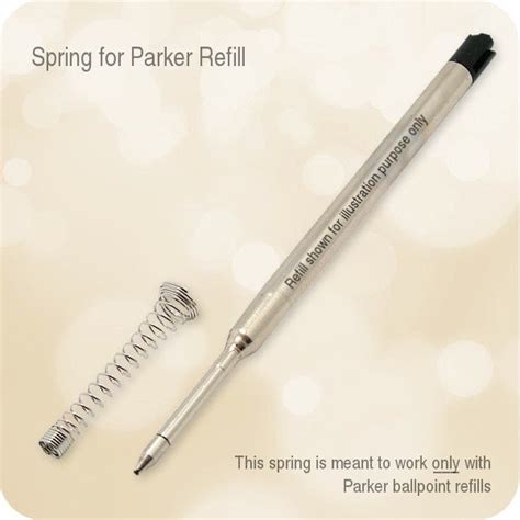 Replacement Pen Springs For Ballpoint Refills Parker Schmidt