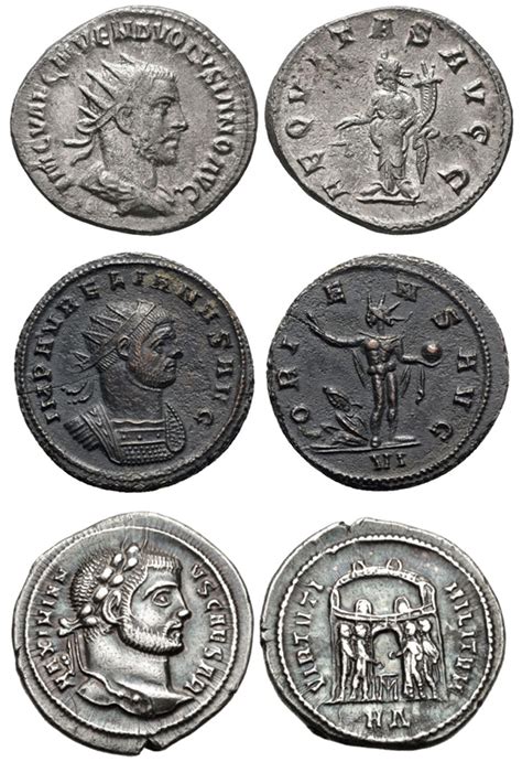 Changes in Portraiture on Ancient Roman Coinage