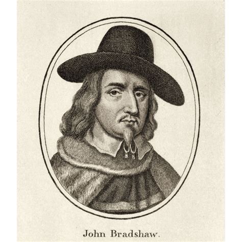 John Bradshaw, Judge (1602-1659) regicide - BRITTON-IMAGES