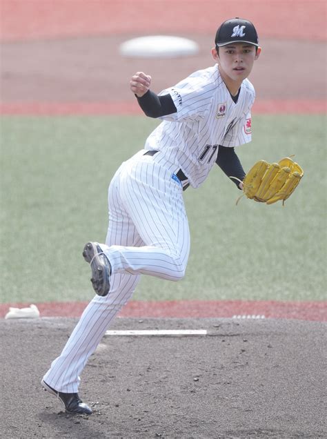 【ロッテ】佐々木朗希7回2失点で今季初勝利 111球投げ3安打9奪三振、最速158キロ「打線に感謝」 プロ野球写真ニュース 日刊スポーツ