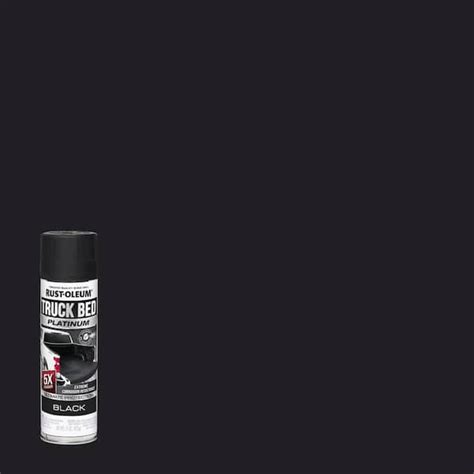 Rust Oleum Automotive 15 Oz Platinum Black Truck Bed Coating Spray