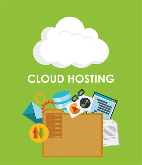 Premium Vector Web Hosting Design