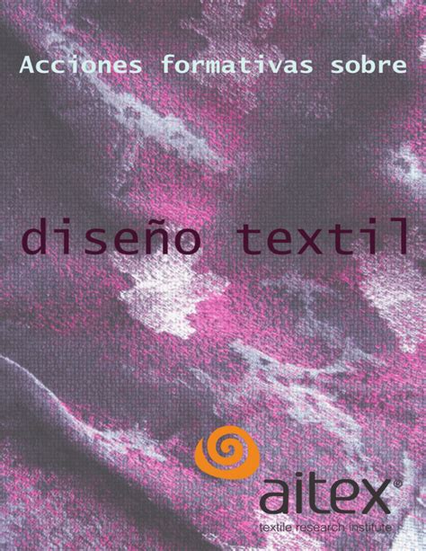 Acciones Formativas Diseño Textil Aitex