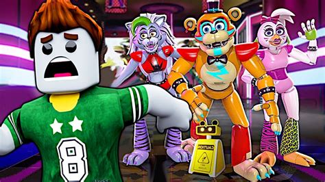 Fnaf Security Breach In Roblox Roblox Fnaf Tprr Youtube