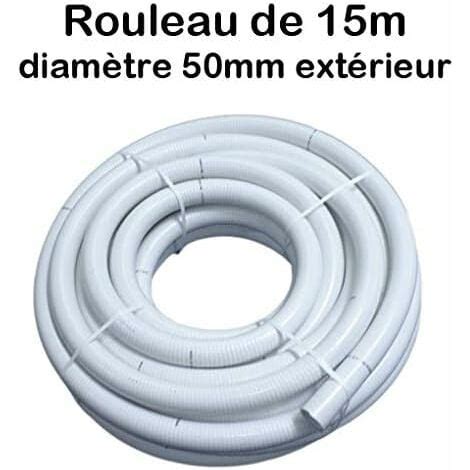 Couronne Rouleau M Tuyau Blanc Pvc Pression Souple Coller Mm