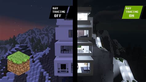 Minecraft Ray Tracing Modern Cliff House Seus Ptgi E