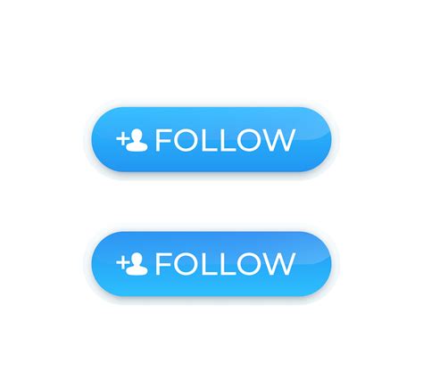 follow button design, vector 2775445 Vector Art at Vecteezy