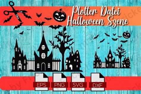 Halloween Svg Horror Houses Bundle Graphic By Autismusmama · Creative