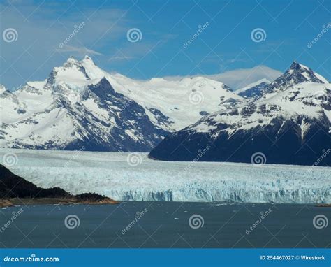 Perito Moreno Glacier at Los Glaciares National Park, Argentina Stock ...