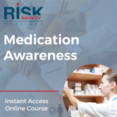 Medication Awareness Risk Safety Online